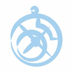 Logo del progetto Astrolabio - Un astrolabio arabo stilizzato